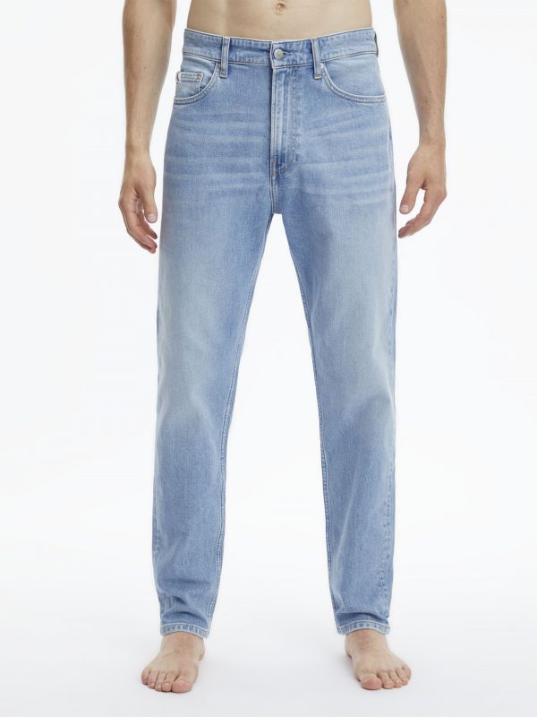 regular tapered jeans denim light calvin klein