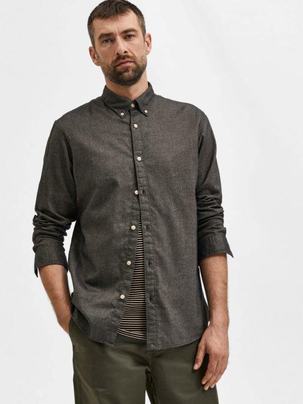 selected homme skjorta flannel