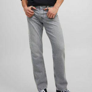 jackjones jeans chris denim grå