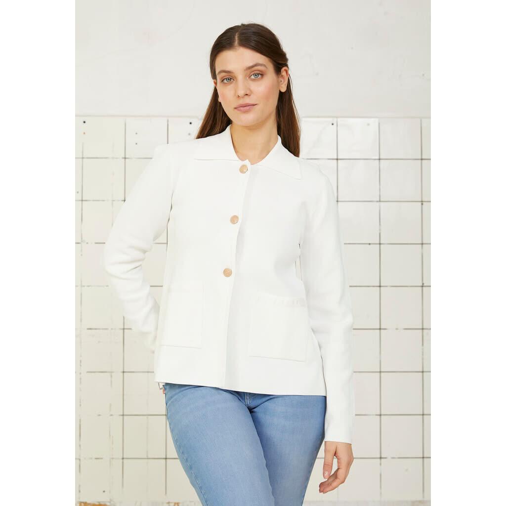 isay jena kofta cardigan tryckknapp