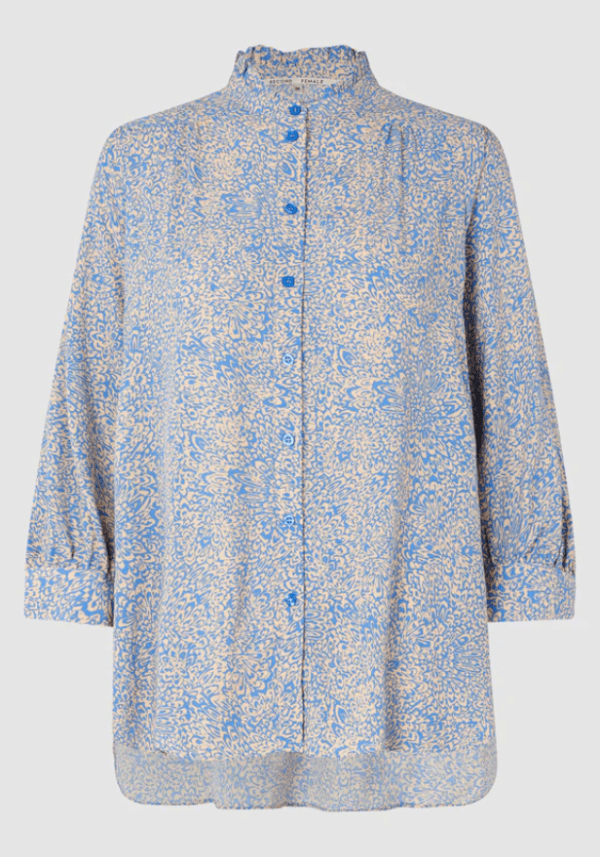 second female gioia skjorta blus viskos mönster