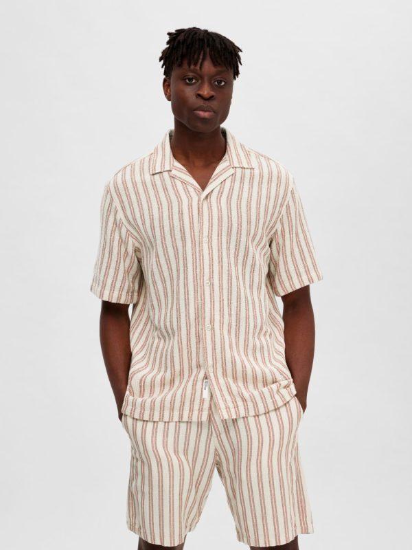 selected homme shirt resort sal relaxed tröja