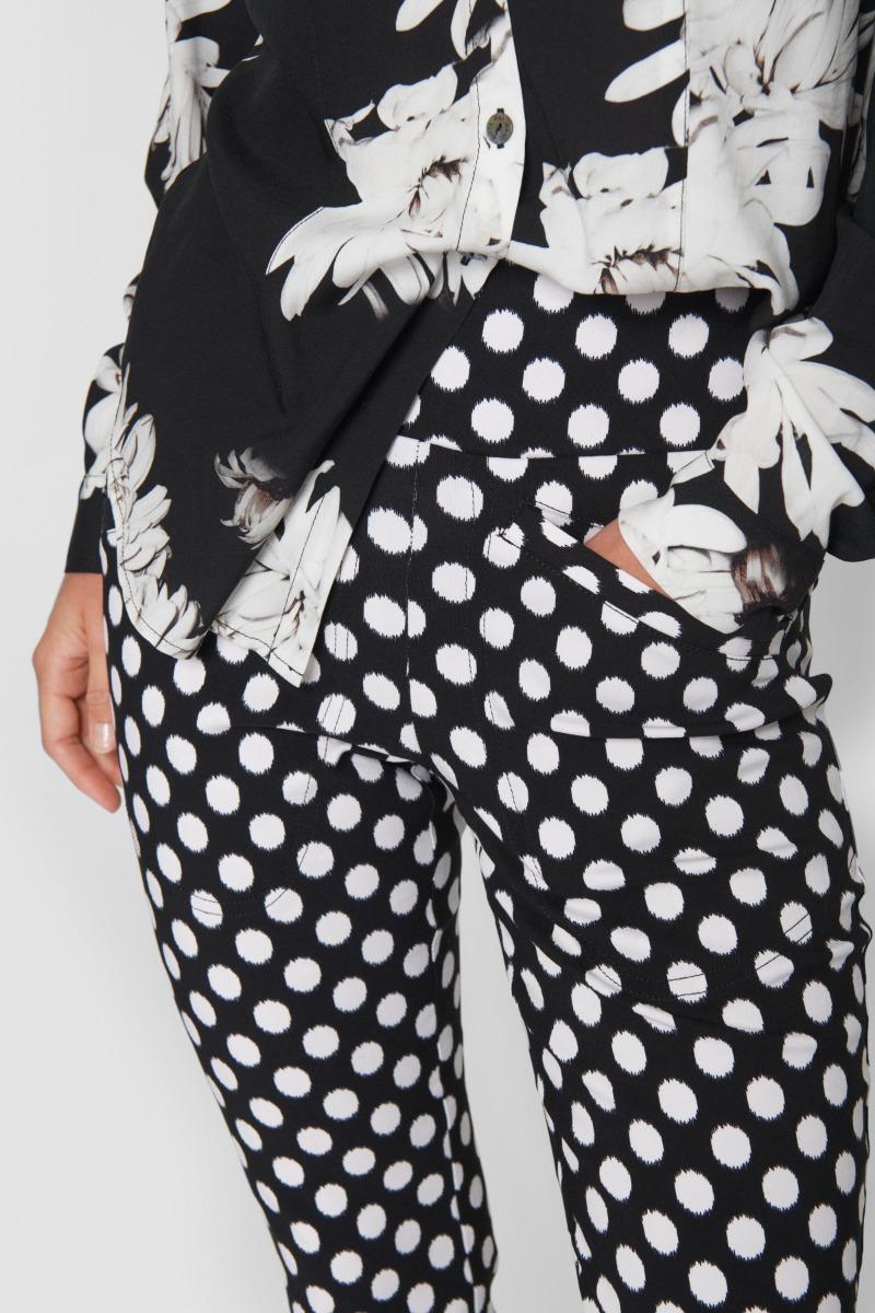 bitte kai rand blureed dot byxa magic flared