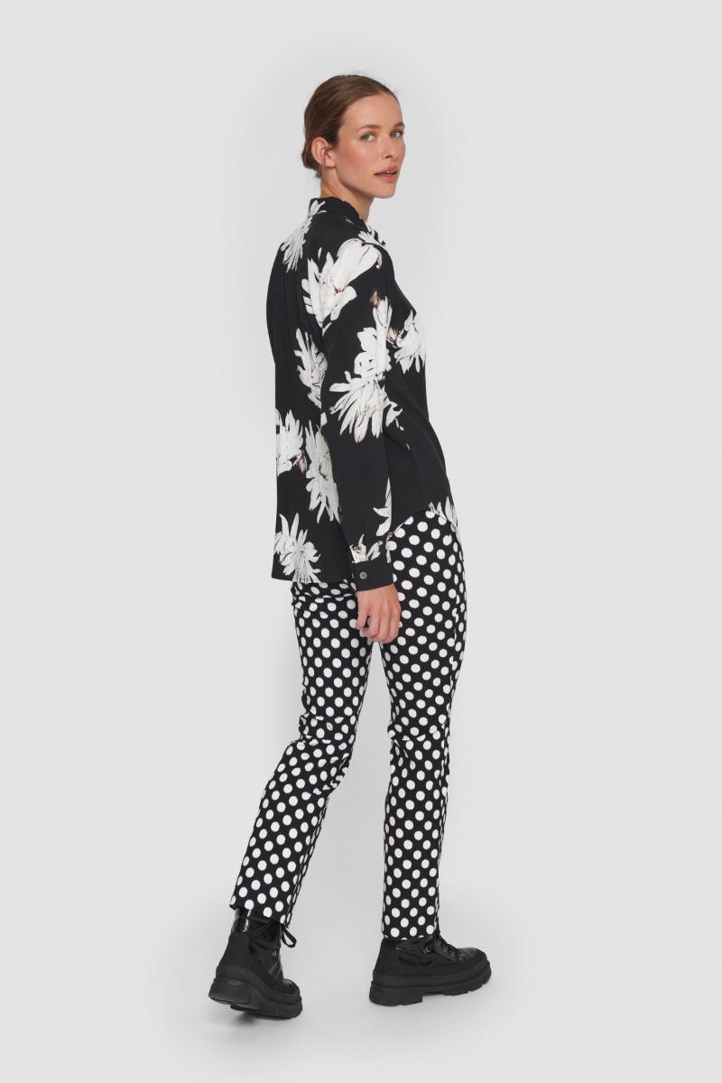 bitte kai rand blureed dot byxa magic flared