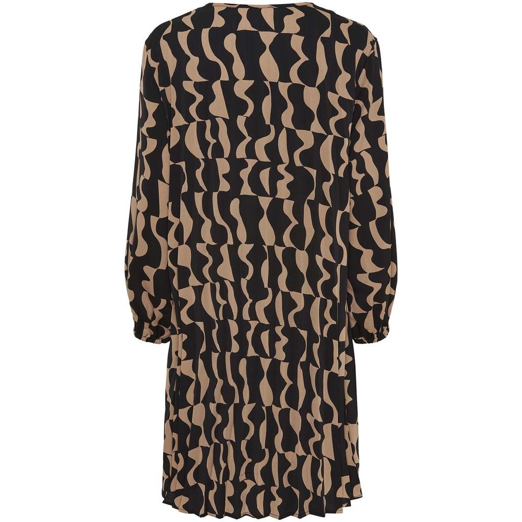 isay bitten pleat dress klänning