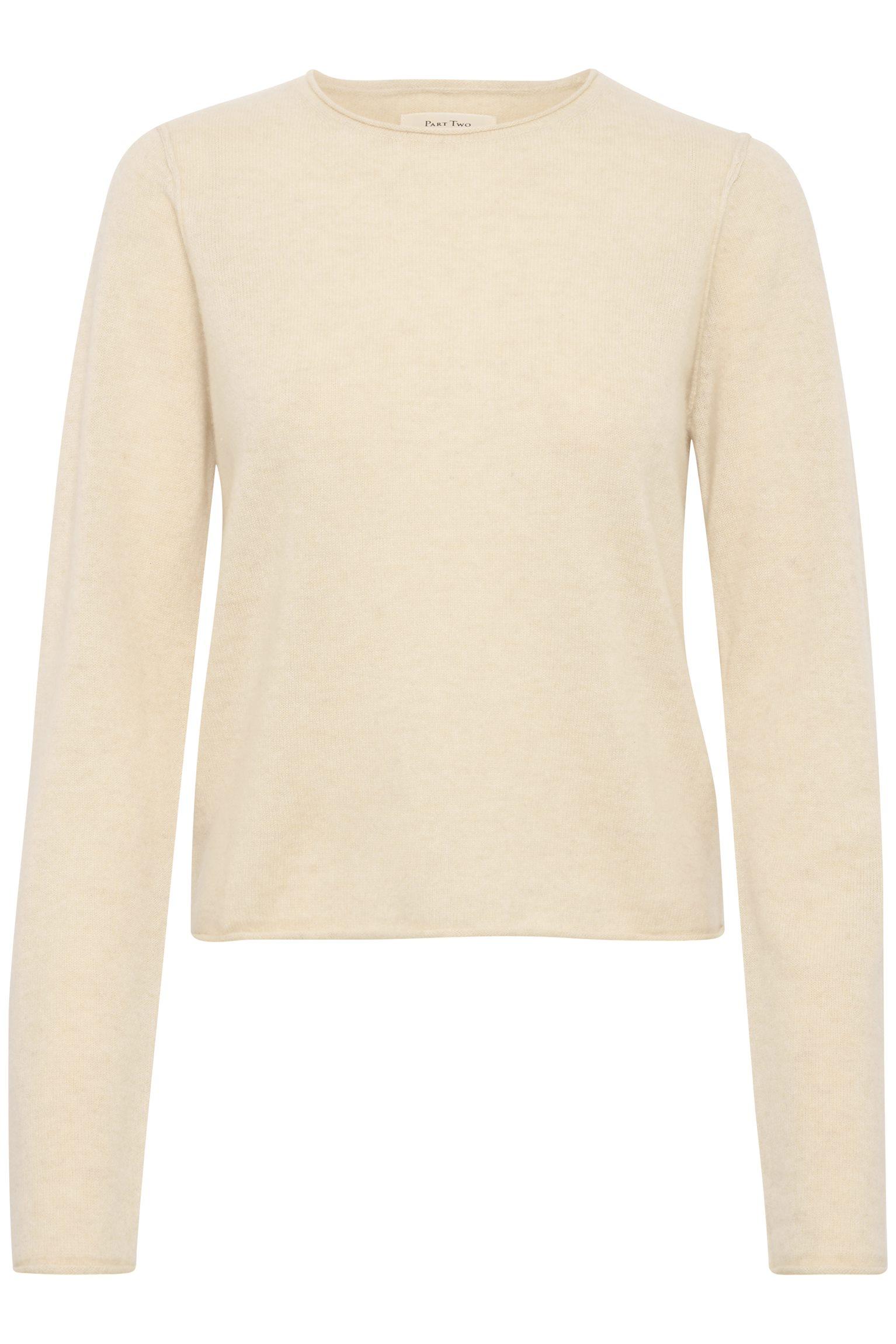 part two daniya pullover kashmir stickad tröja