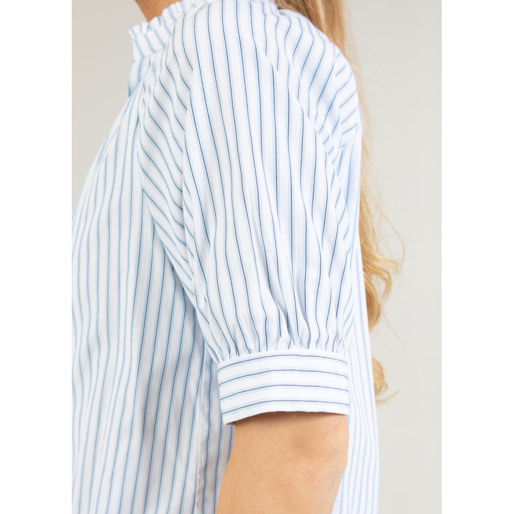 coster copenhagen shirt stripes blus randig kortärm 242-1216