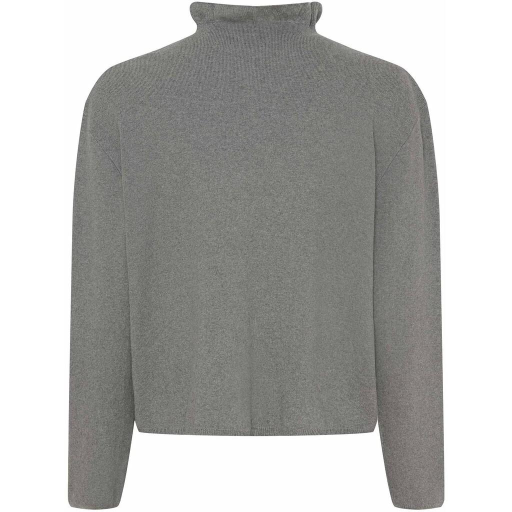 isay frigga flounce knit tröja polo stickad bomull 57447