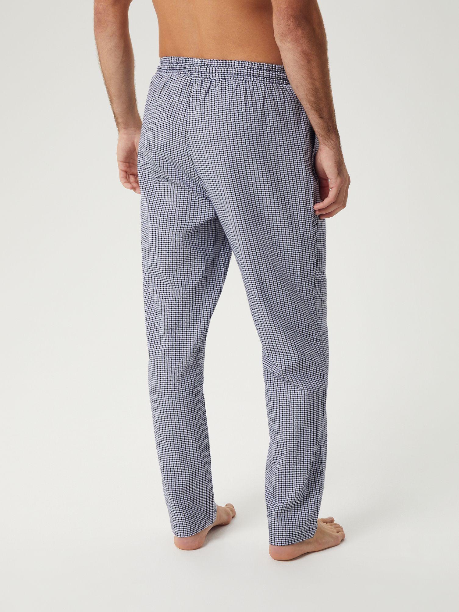 björn borg core flannel pyjamas bomull ruta 10000663