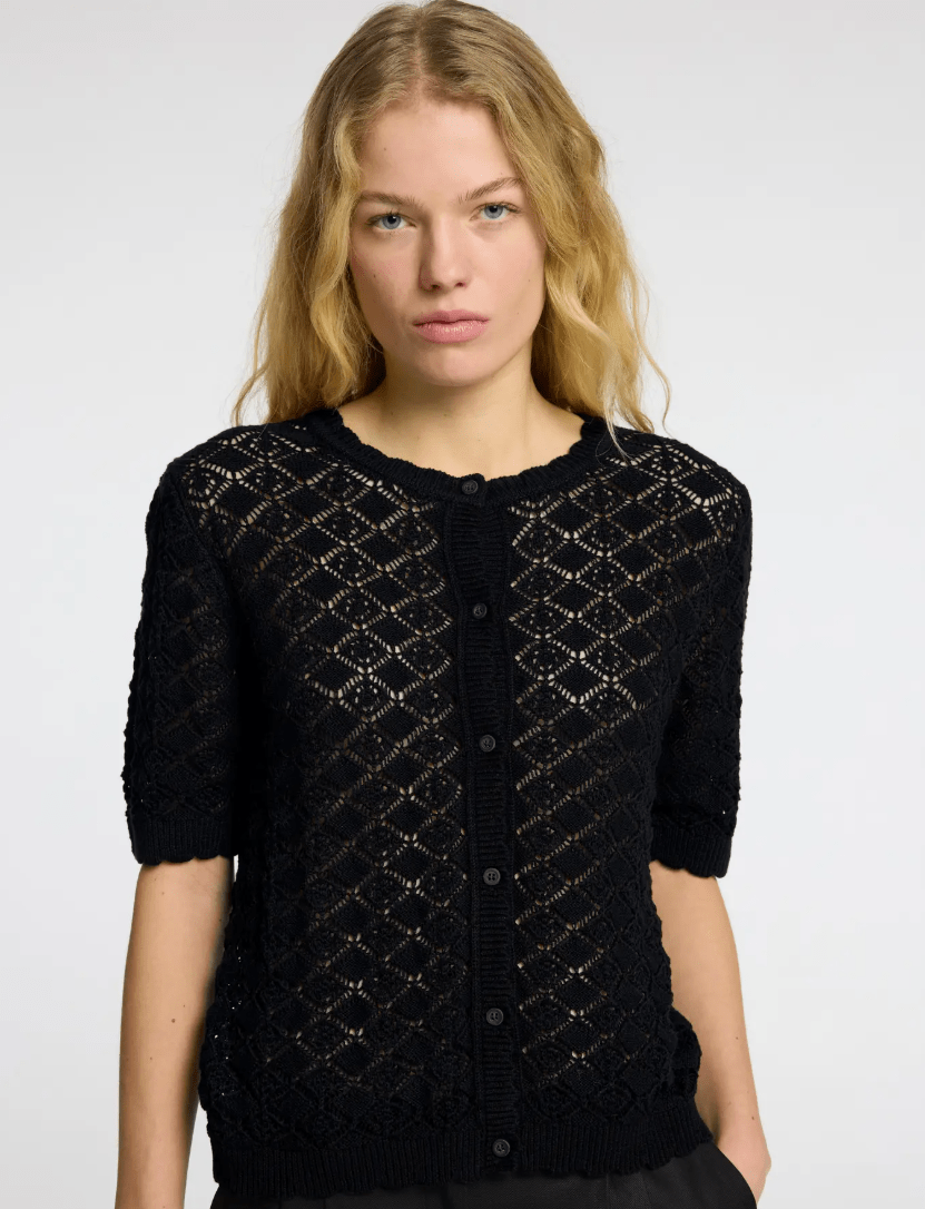 selected femme sofia 2/4 cardigan stickad 16097268