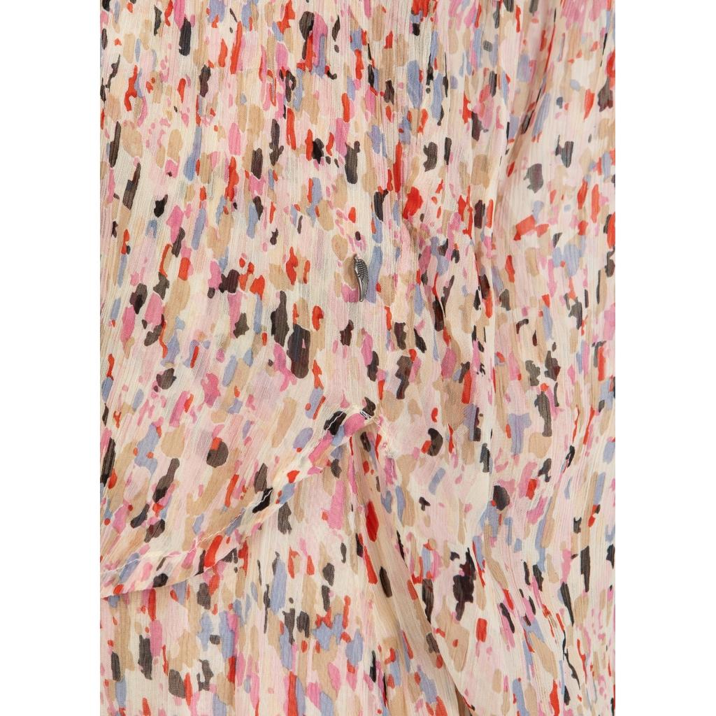 coster copenhagen skjorta med splash viscos blus 251-1100