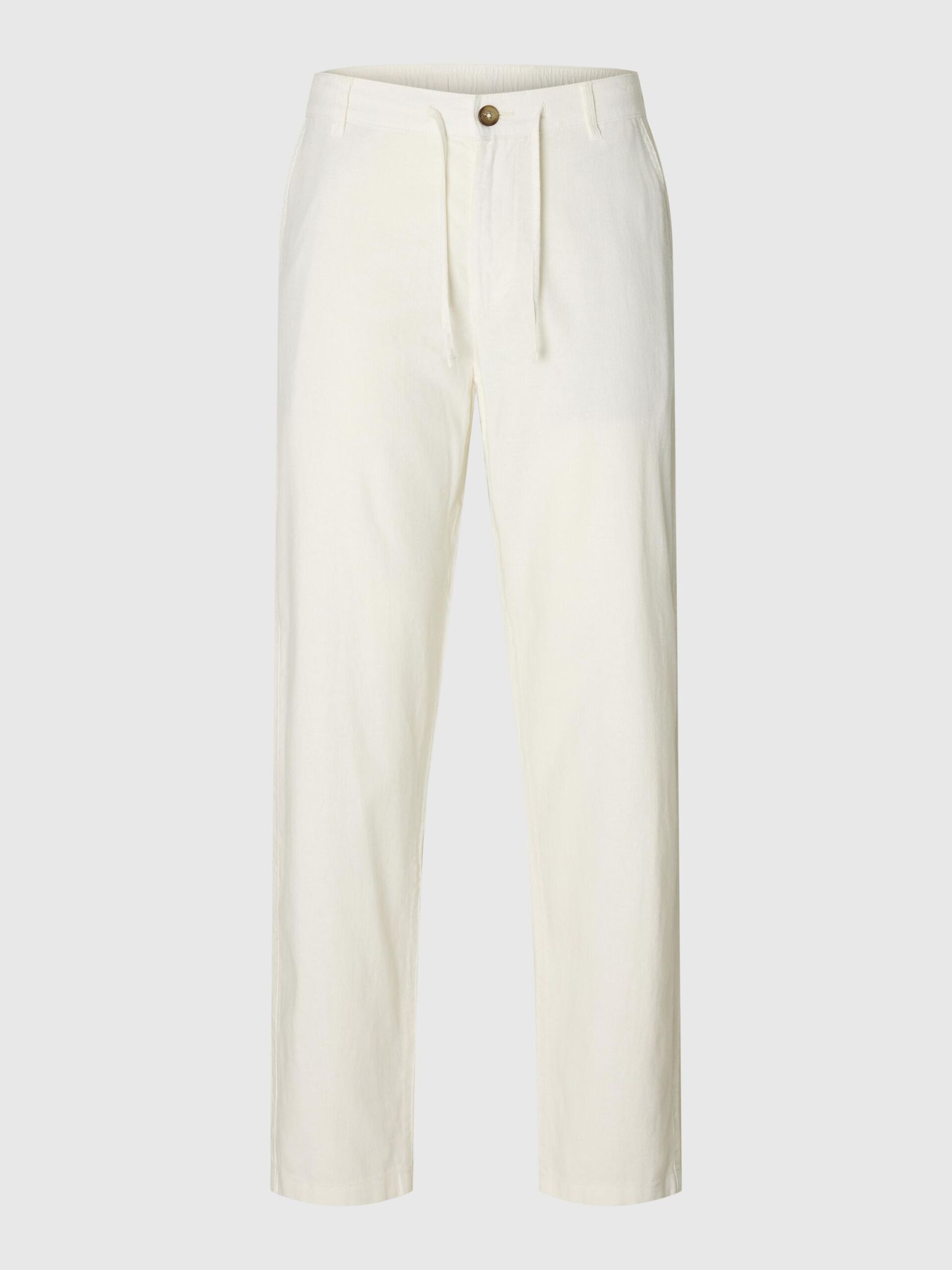 selected homme 172 brody slim tape linenpant byxa 16087636