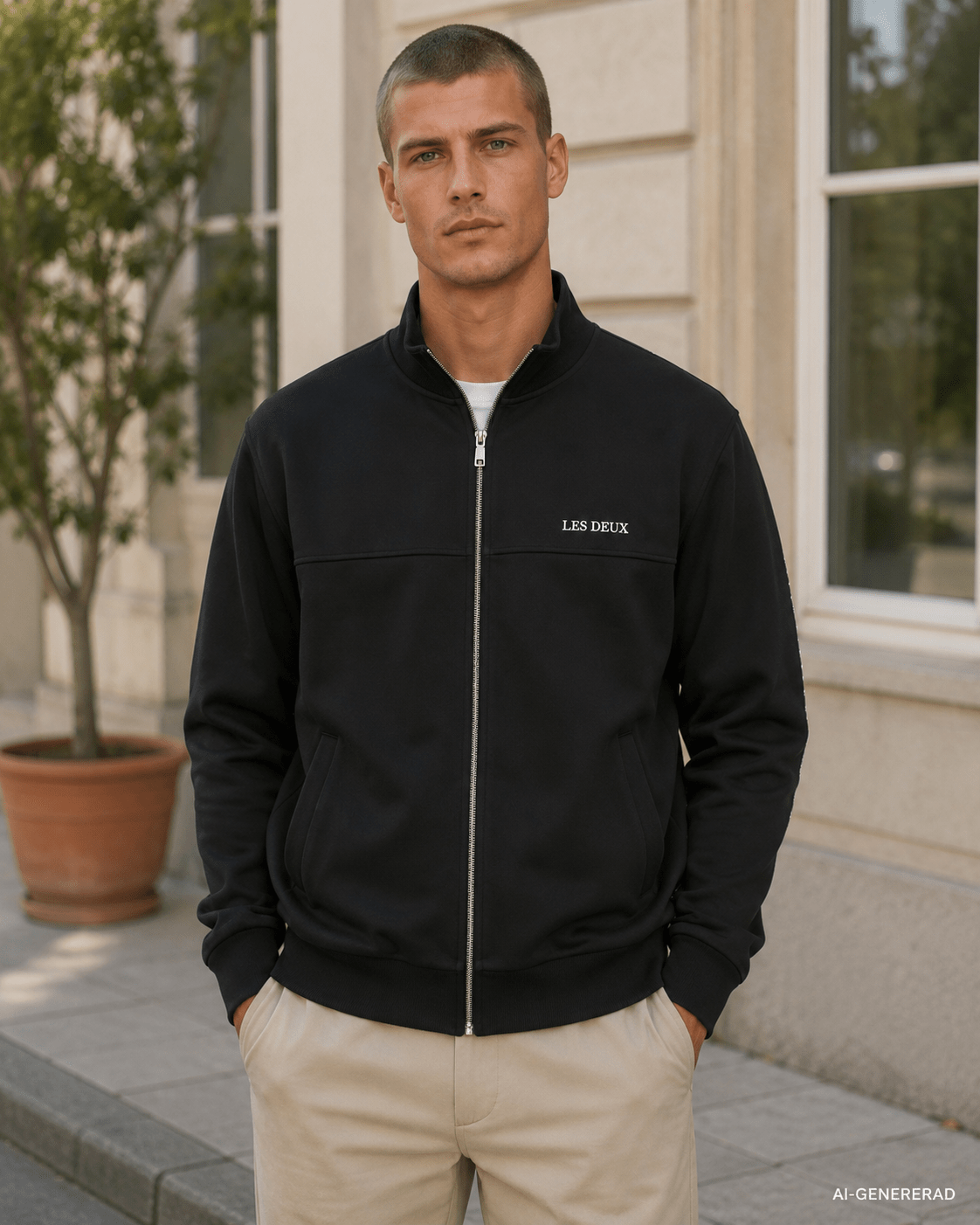 les deux jacket track wct sweat 1000363