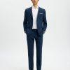 selected homme man oasis linen kavaj kostym 16087870