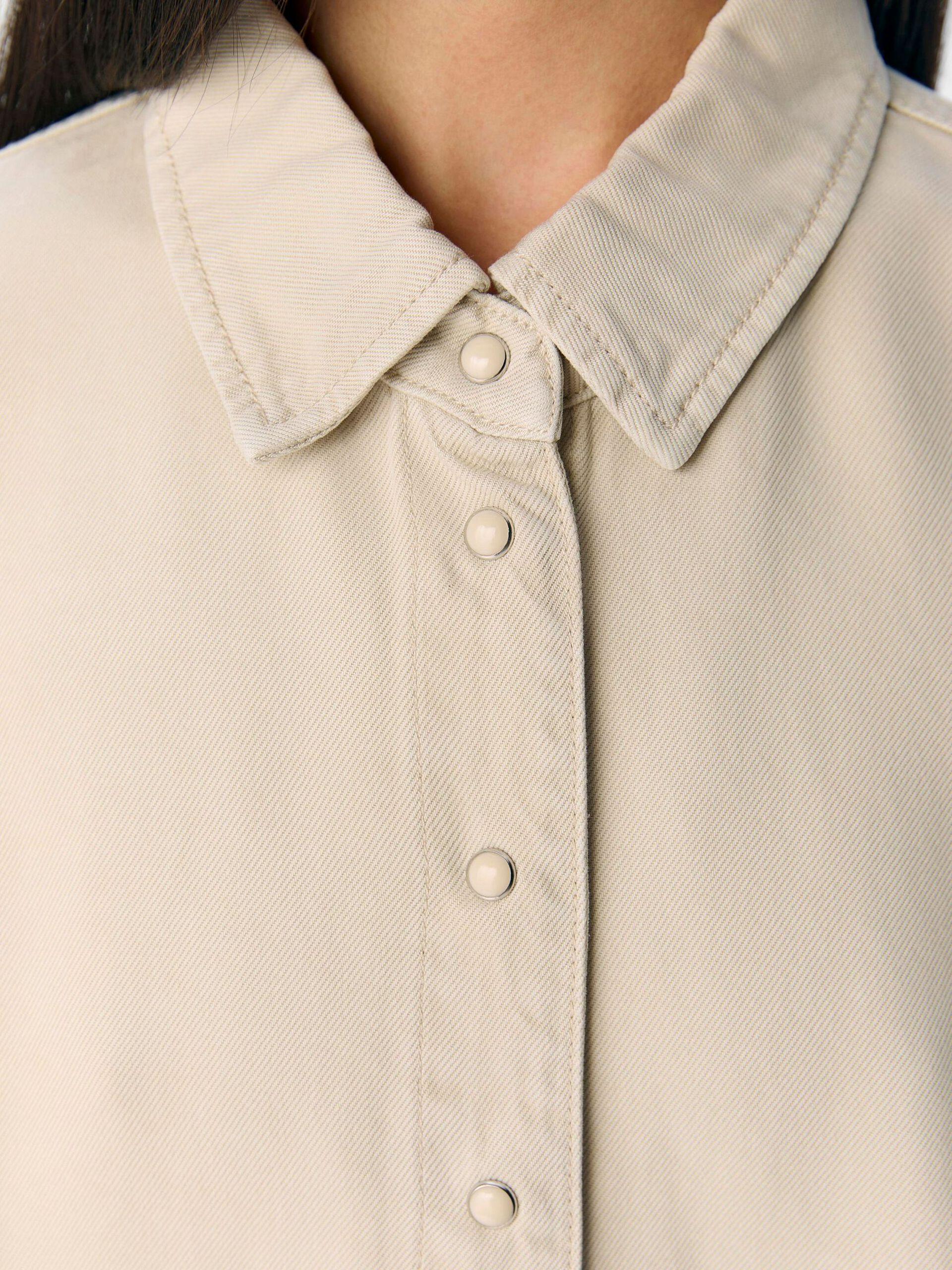 object frame skjorta denim tencel 23046164