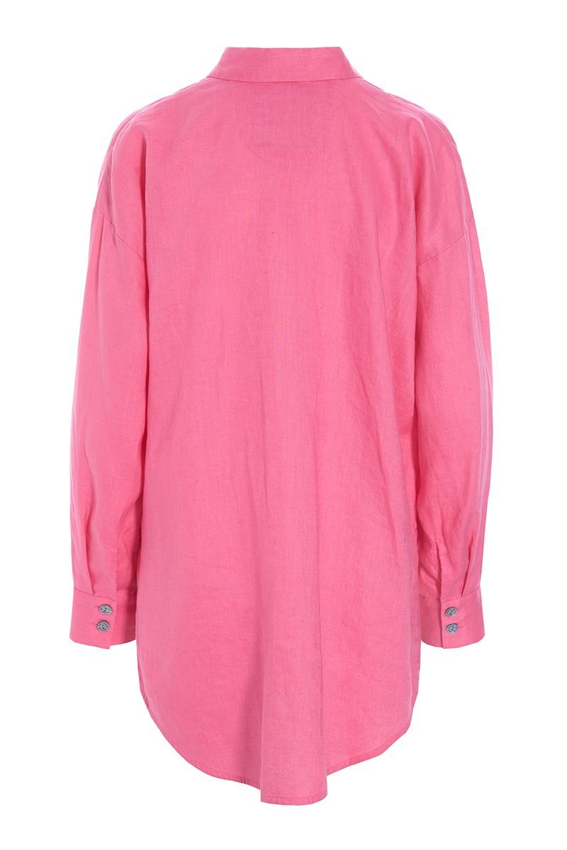 bitte kai rand airy linen shirt skjorta lin ledig slites 14504
