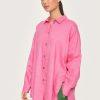 bitte kai rand airy linen shirt skjorta lin ledig slites 14504