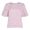vila ellette puff top satin blank fest 14107986