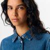 23046914_MediumBlueDenim_006 object frame skjorta denim långärm tryckknapp tencel 26046914