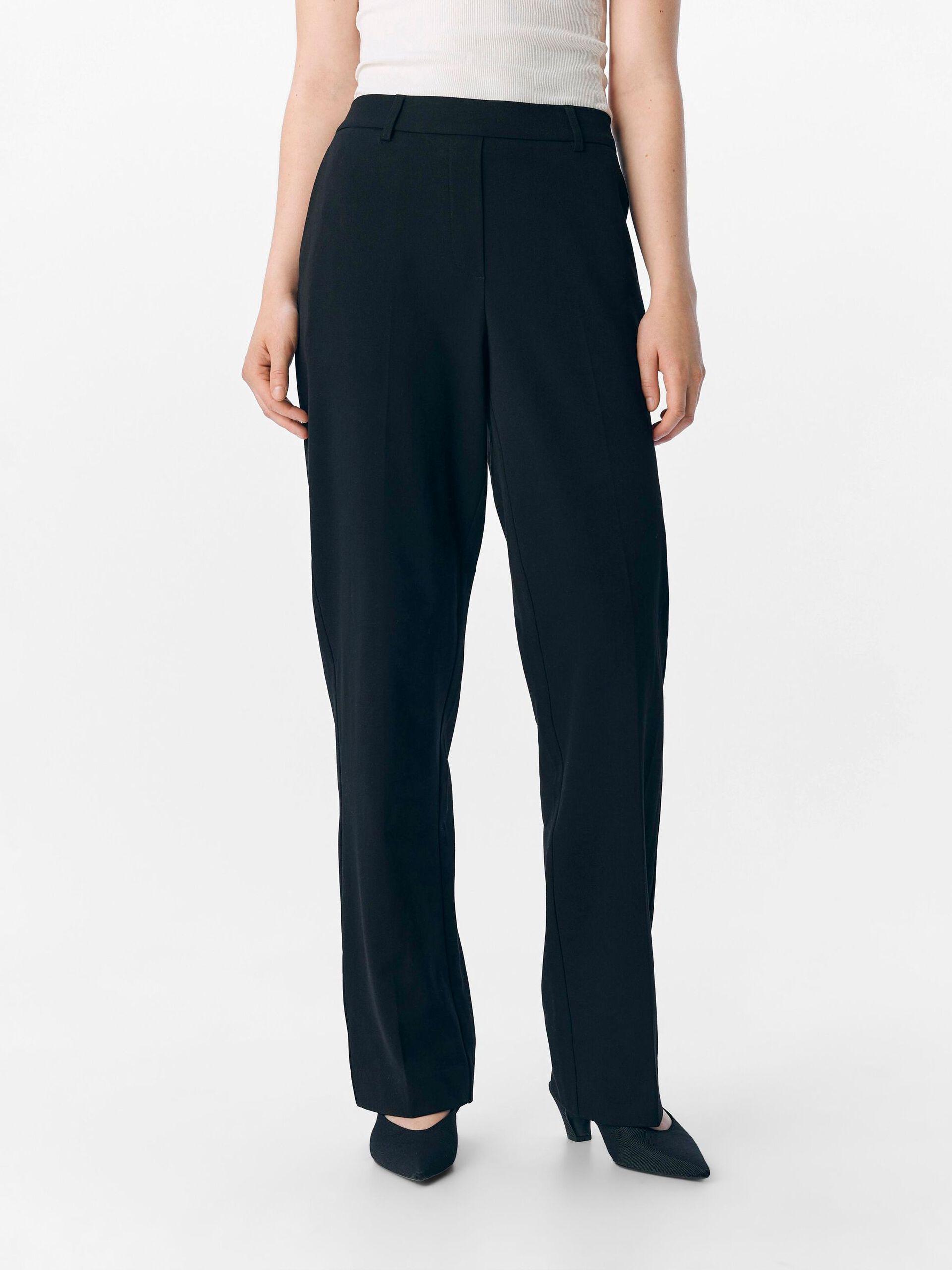 object lisa straight pant rak resår 23047613