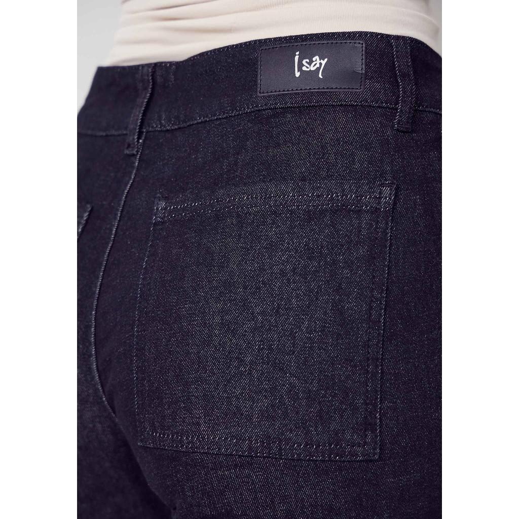 57492-Como-Jeans-917-Black-Wash-Outfit-Detalje-1 isay como jeans black högmidja denim 57492