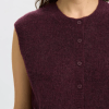 lulu vest2 selected femme lulu vest ull knappar ärmlös 16098808