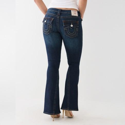 true religion joey lowrise denim pant flare ficklock 207513