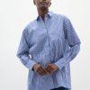 inwear blus skjorta natalja randig bomull 30111016