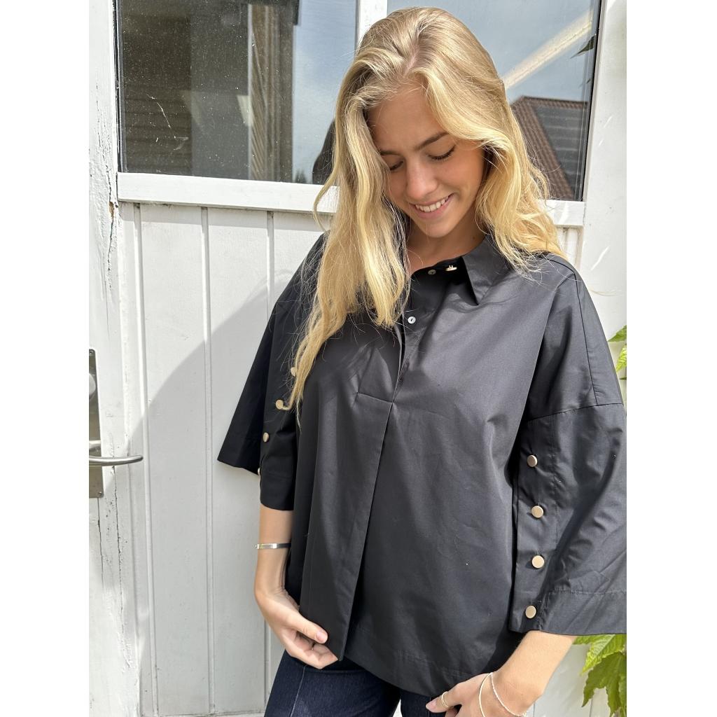 continue shirt blus skjorta vid bomull 15039