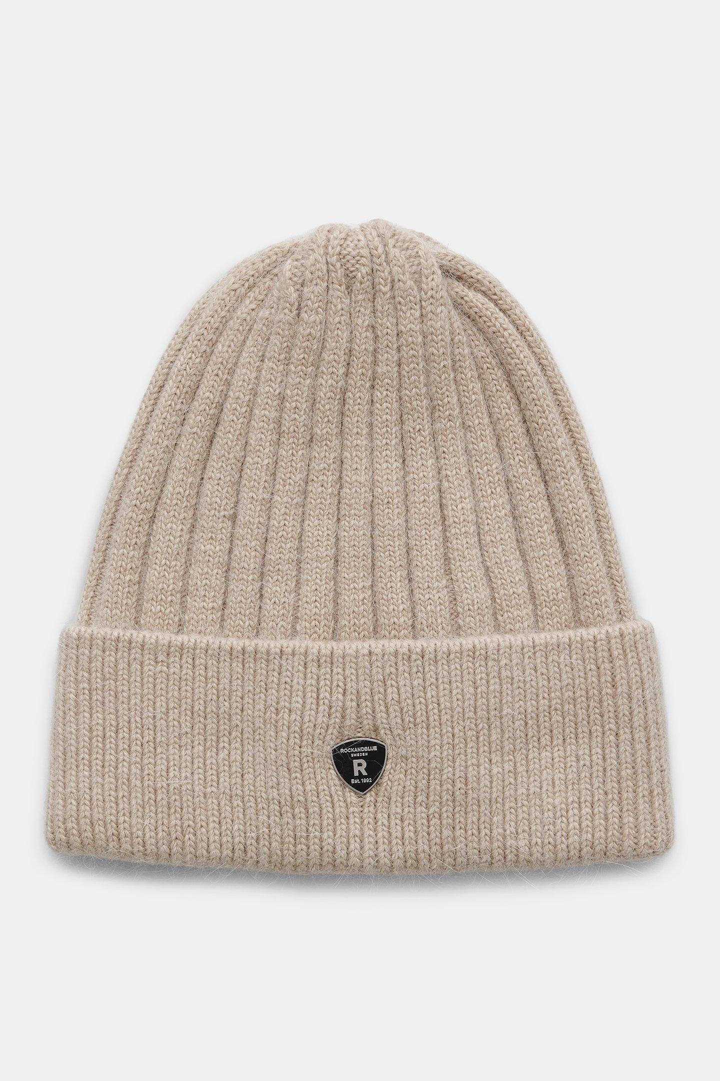 rockandblue felicia hat mössa stickad ribbad 22439