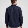 lee jeans workwear skjorta relaxed denim slitstark 112370567