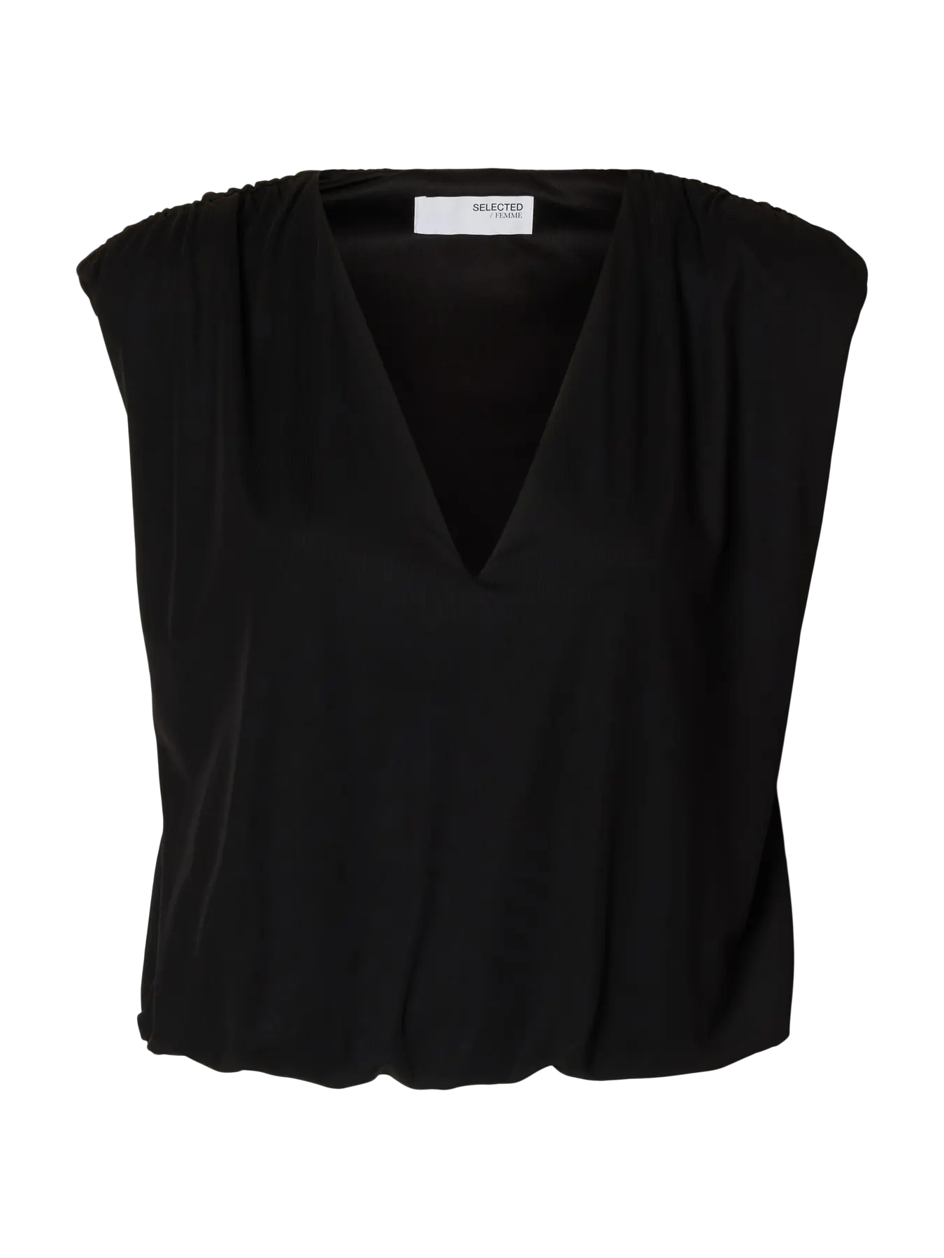 selected femme mira ss top v-neck fest mjuk 16099559