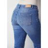 isay como button jeans flared kanppar fram 57089