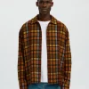selected homme toby relaxed overshirt rutig check ledig 16099608