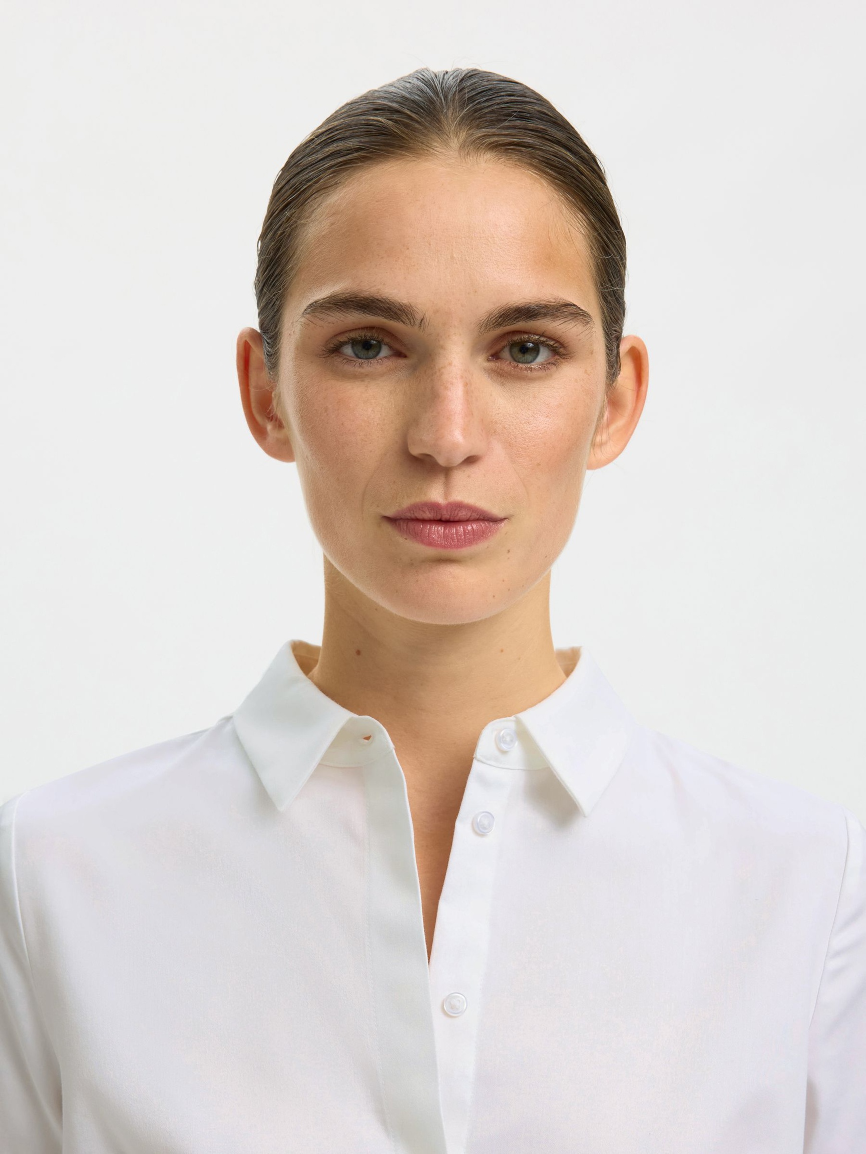 selected femme fromie skjorta poplin blus 16097573