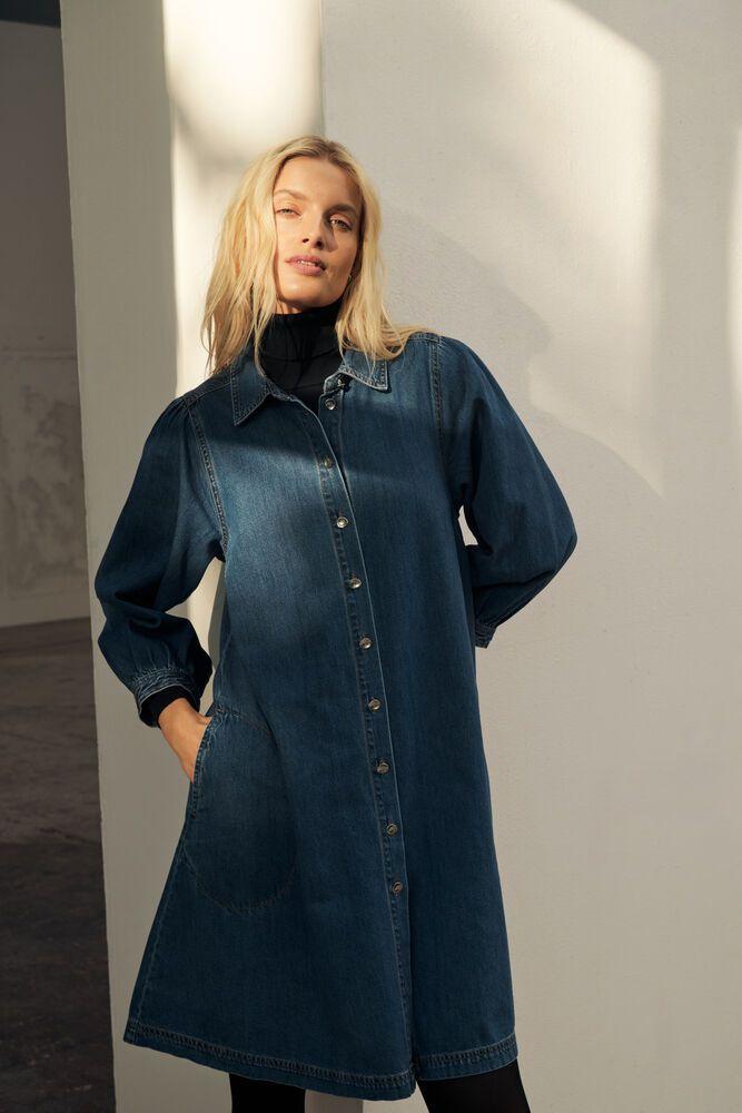 part two eleinar klänning dress denim 30313449