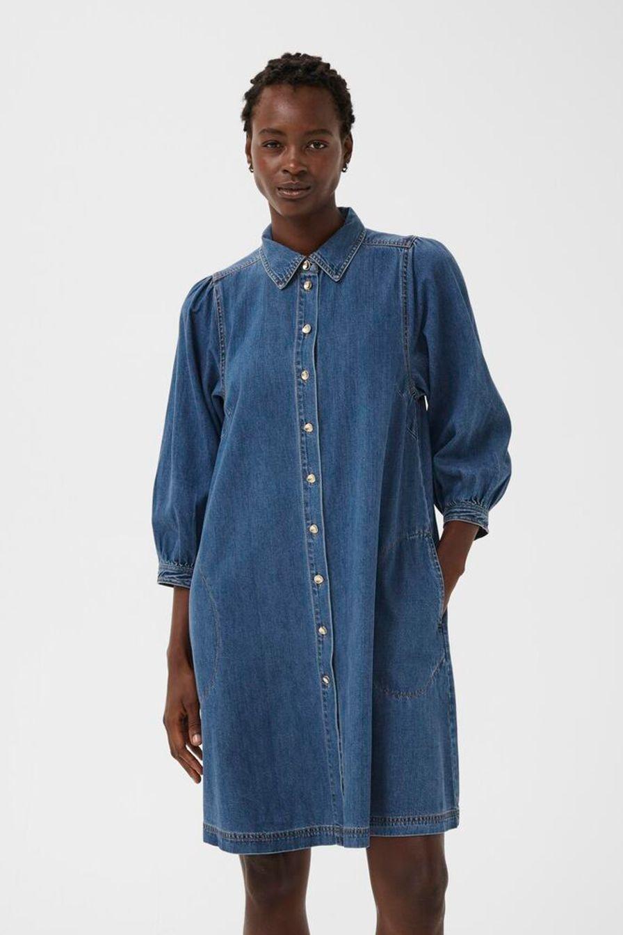 part two eleinar klänning dress denim 30313449