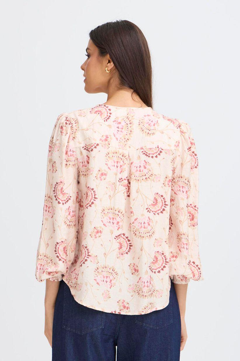 fransa kalia blus skjorta v-neck viskos 20617836