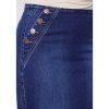 isay como highwaist skirt kjol denim jeans 57470