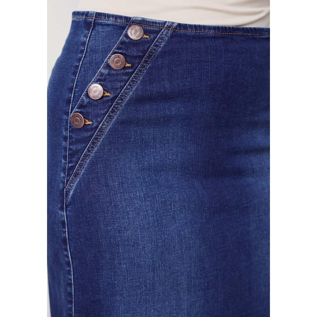 isay como highwaist skirt kjol denim jeans 57470