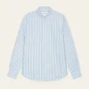 les deux kondrad skjorta randig oxford button down 1001316