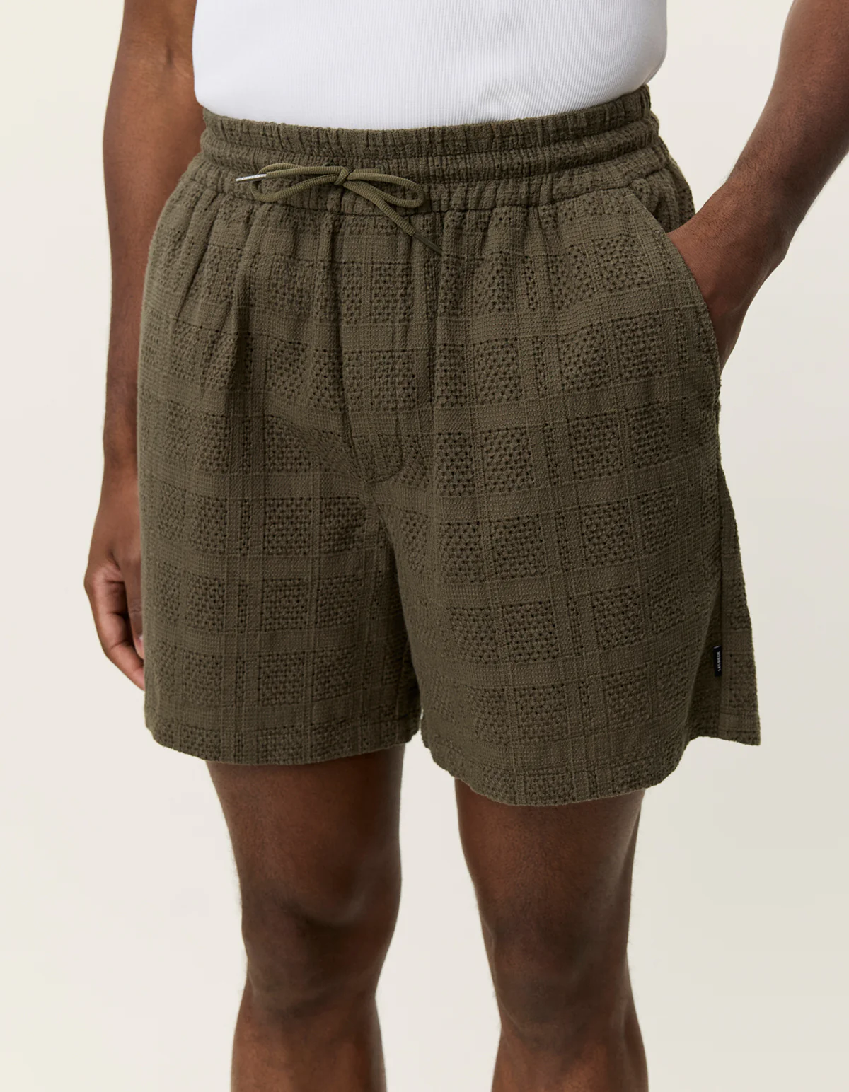 1001350-522-olive-night-green-1345 les deux charlie shorts borderi anglaise dragsko 1001350