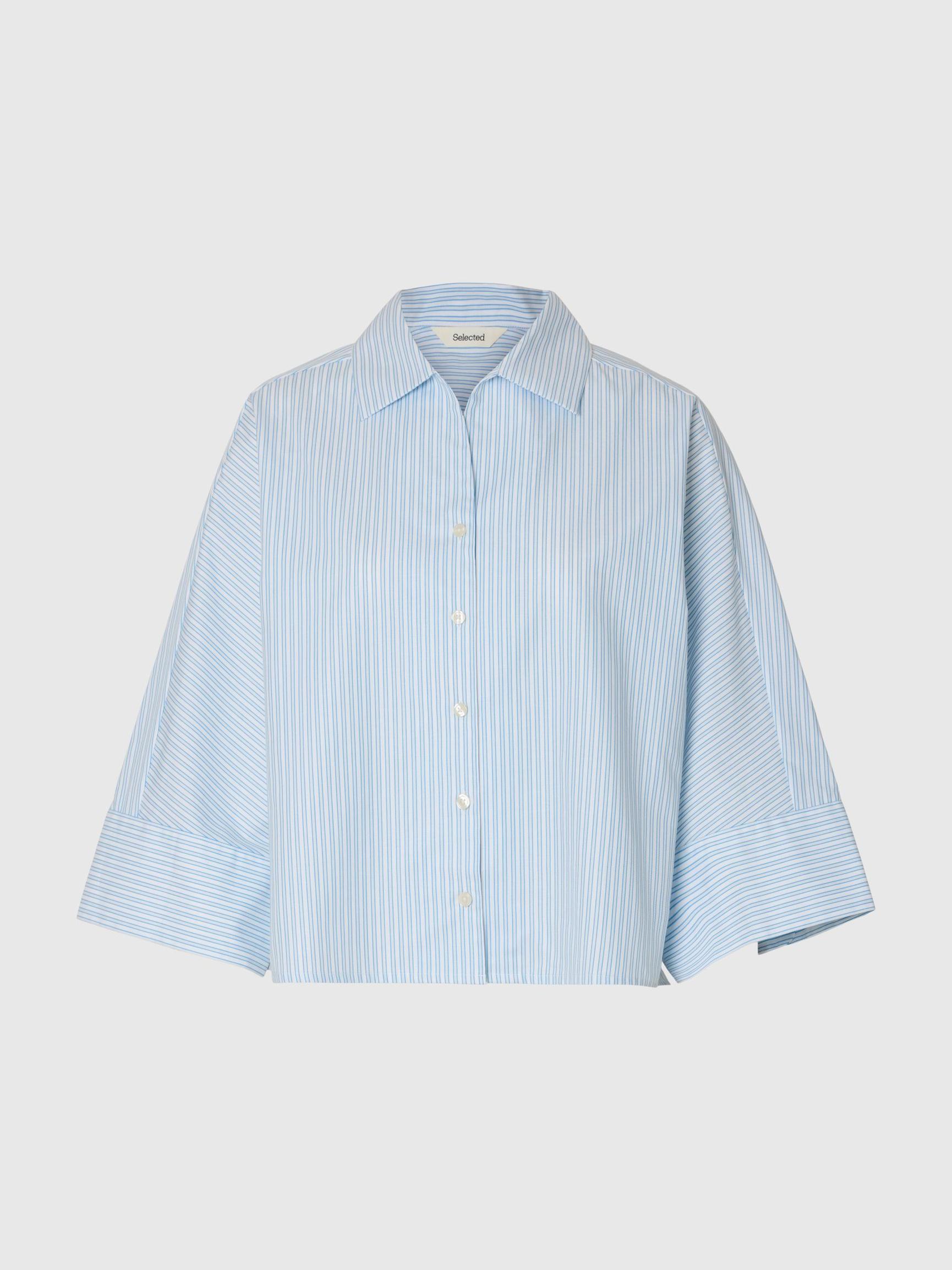 selected woman femme ester shirt skjorta boxy 16100618