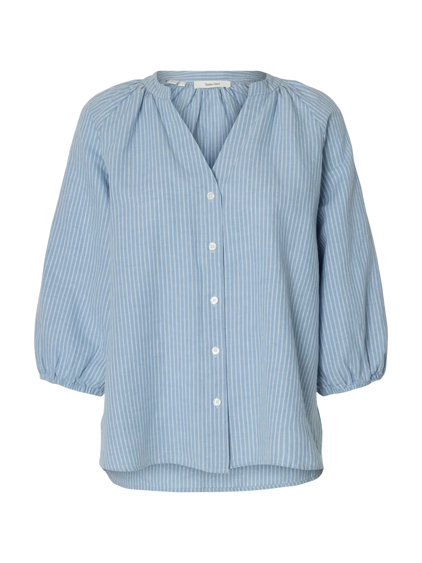 selected woman cleo alberta linen shirt 16099877