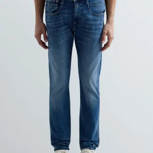 replay jeans anbass slimfit denim hyperflex M914Y .000.661 990