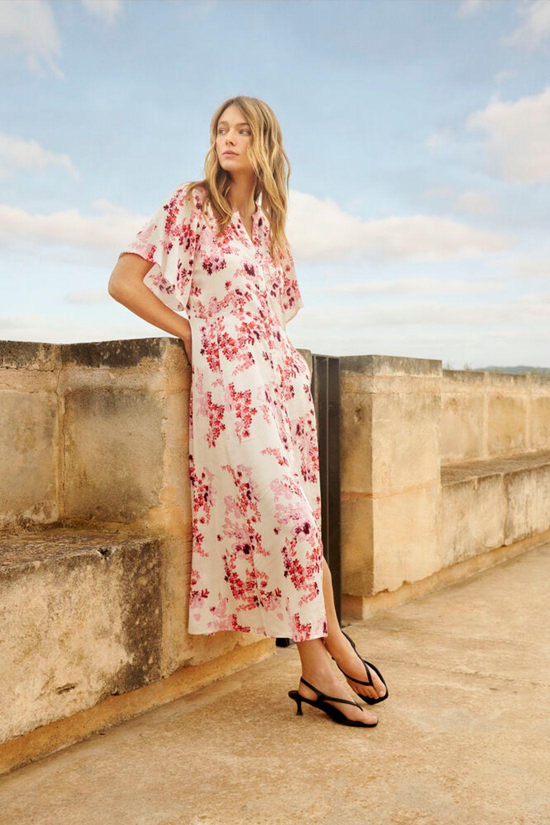 part two alaja klänning blommig viskos 30310465