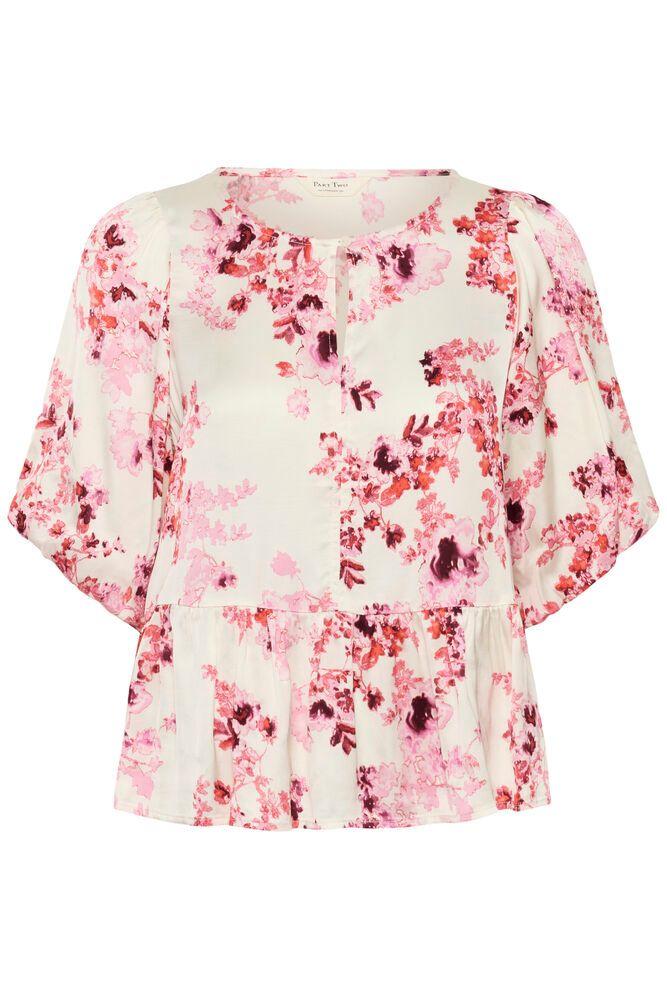 part two azelia top blommor viskos 30310421