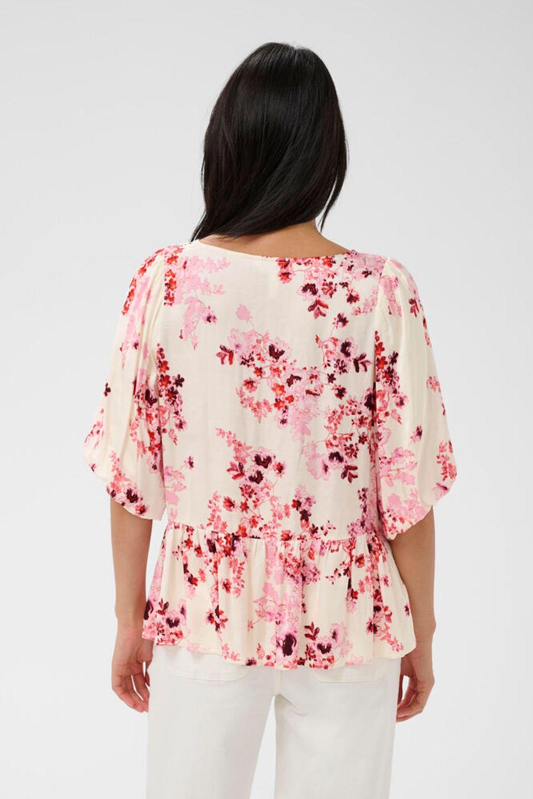 part two azelia top blommor viskos 30310421