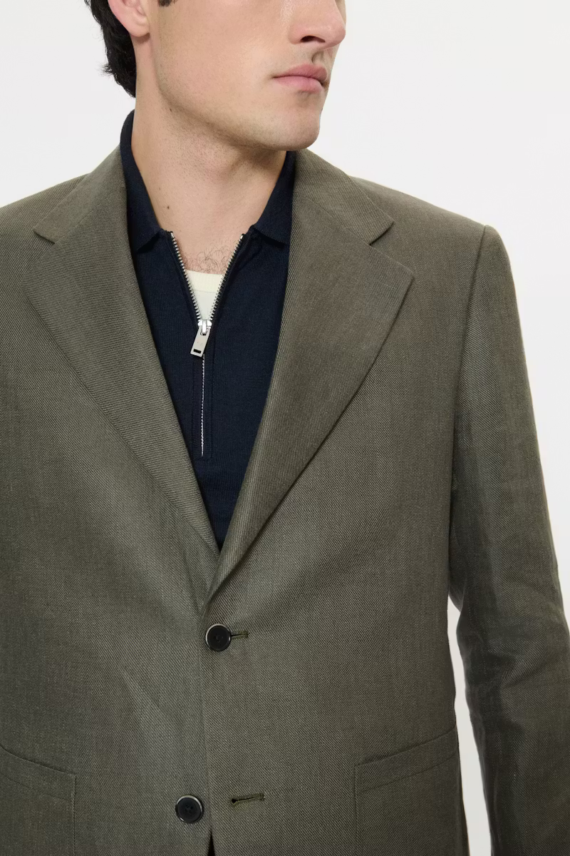 matinique colt jacket kavaj lin ledig 30209019