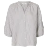 selected woman cleo alberta linen shirt 16099877